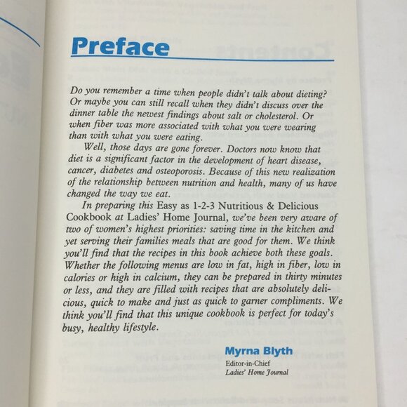 Vintage 1985 Ladies Home Journal Easy As 1-2-3 Cookbook Set 4 Books Cook Recipes - Picture 7 of 16